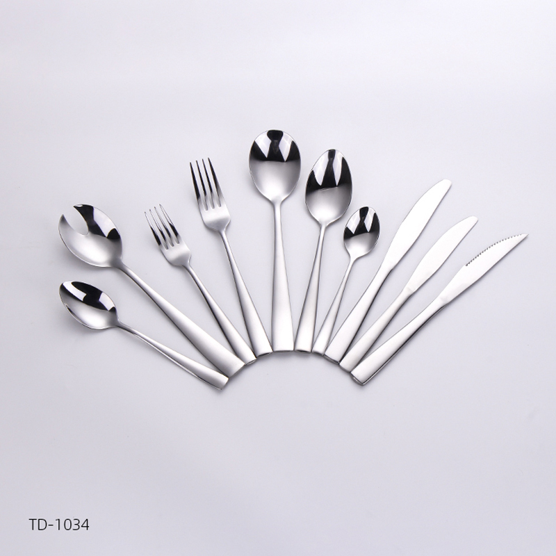 stainless steel flatware silver set 18/0 cutlery storage