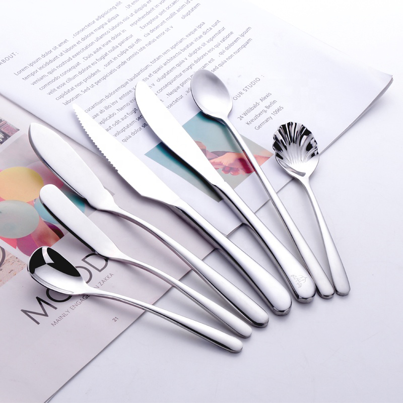bulk dinner cutlery set flatware 18/10,stainless steel flatware used restaurant dinnerware