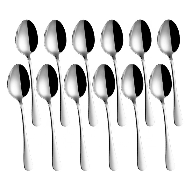 pack of 12 silverware dinnerware set stainless steel table spoon for 12